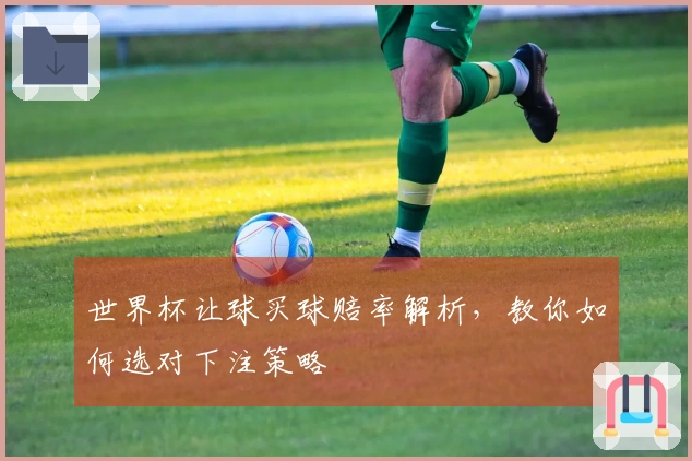 世界杯让球买球赔率解析，教你如何选对下注策略